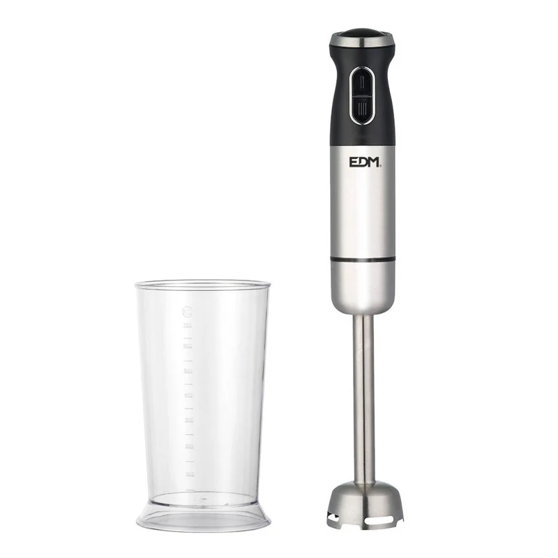 Mixeur plongeant EDM 07646 Noir Argent 800 W