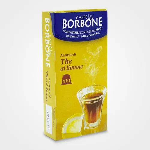 Tè al limone capsule compatibili Nespresso * 10 capsule
