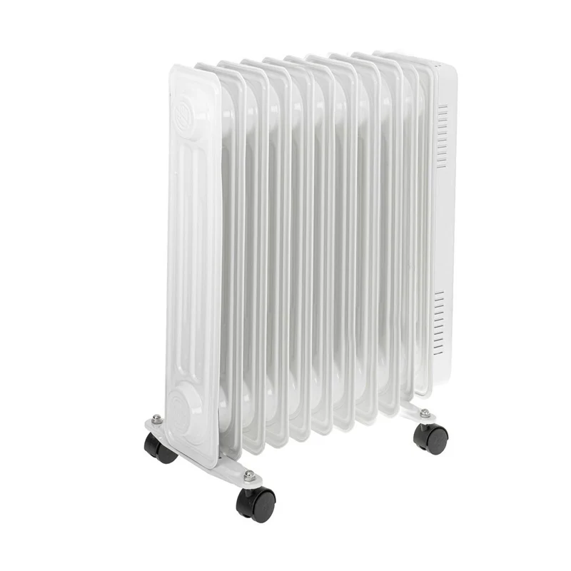 Radiateur à bain d'huile Adler AD 7817 Blanc Noir 2500 W