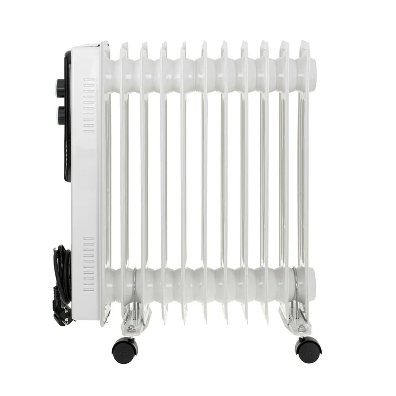 Radiateur à bain d'huile Adler AD 7817 Blanc Noir 2500 W