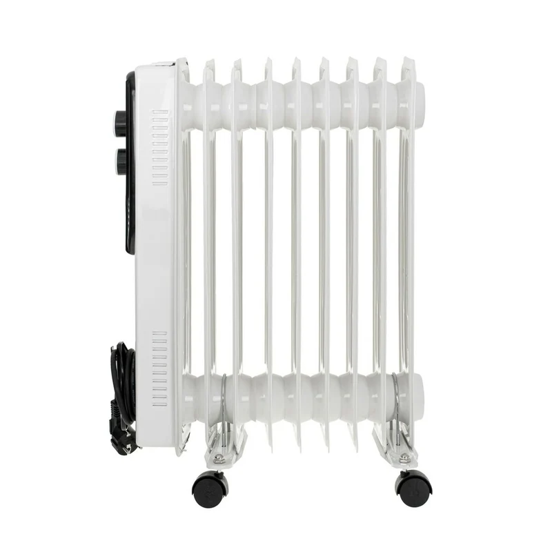 Radiateur à bain d'huile Adler AD 7816 Blanc Noir 2000 W