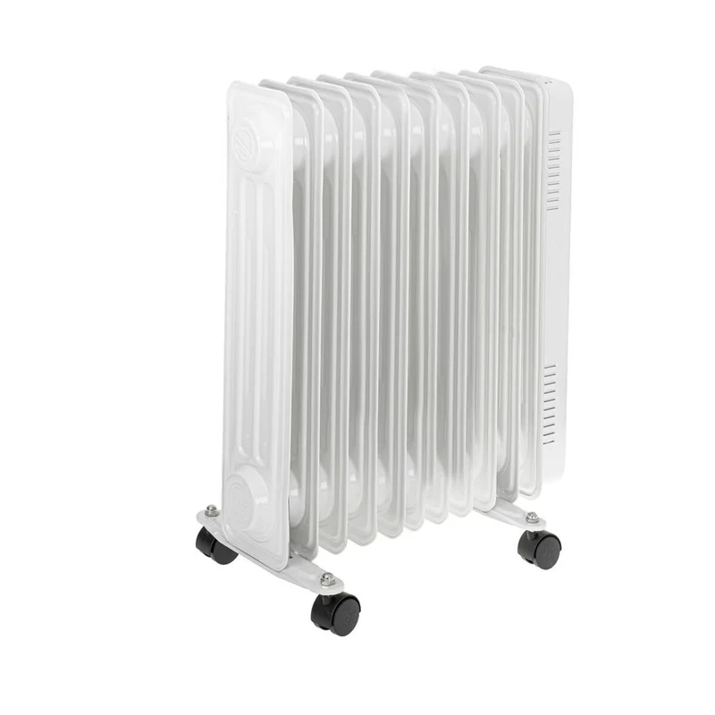 Radiateur à bain d'huile Adler AD 7816 Blanc Noir 2000 W