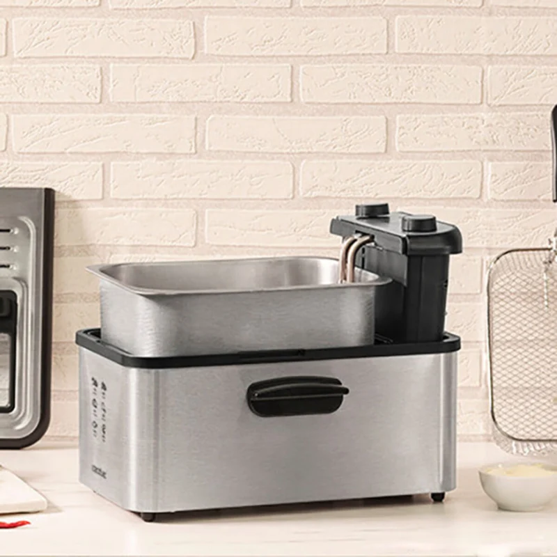Friteuse à graisse profonde Cecotec CleanFry Infinity 3000 3 L 2400W Acier inoxydable