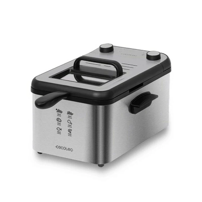 Friteuse à graisse profonde Cecotec CleanFry Infinity 3000 3 L 2400W Acier inoxydable