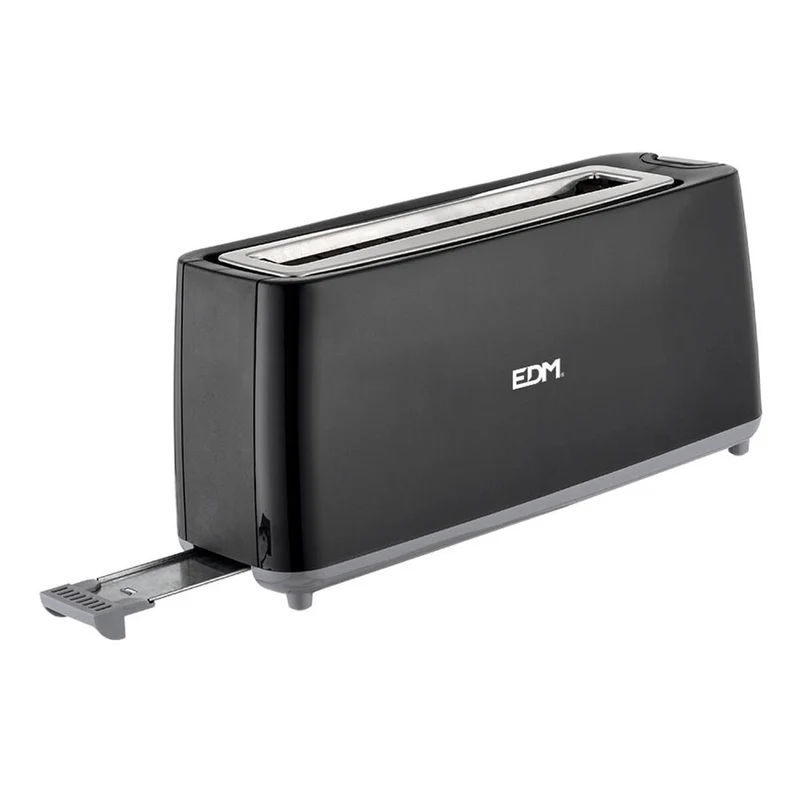 Grille-pain EDM 07798 Design Noir 900 W Long