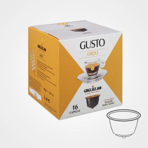Caffè capsule compatibili Nescafé Dolce Gusto Orzo 16 capsule