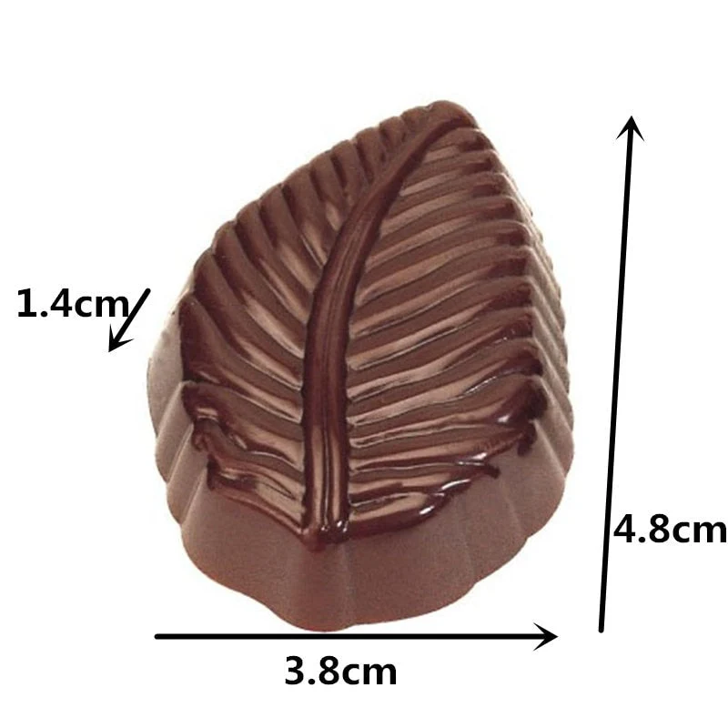 Moule Polycarbonate Chocolat - Feuilles