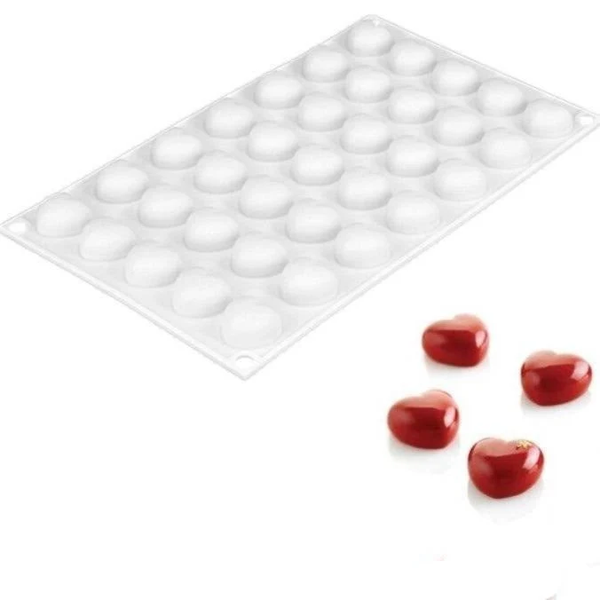 Moule Silicone Petits Cœurs | Pâtisserie et Entremets