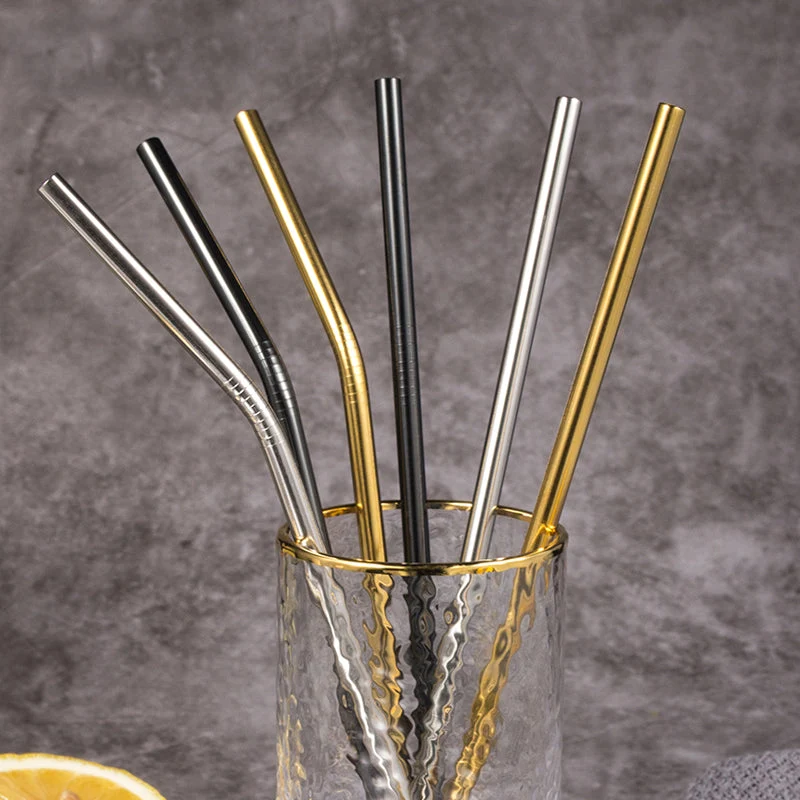 Pailles Inox Réutilisable + Brosse Nettoyage | Patisserie et Cuisine