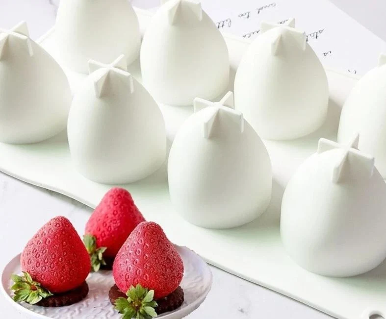 Moule Silicone Fraises Entremets