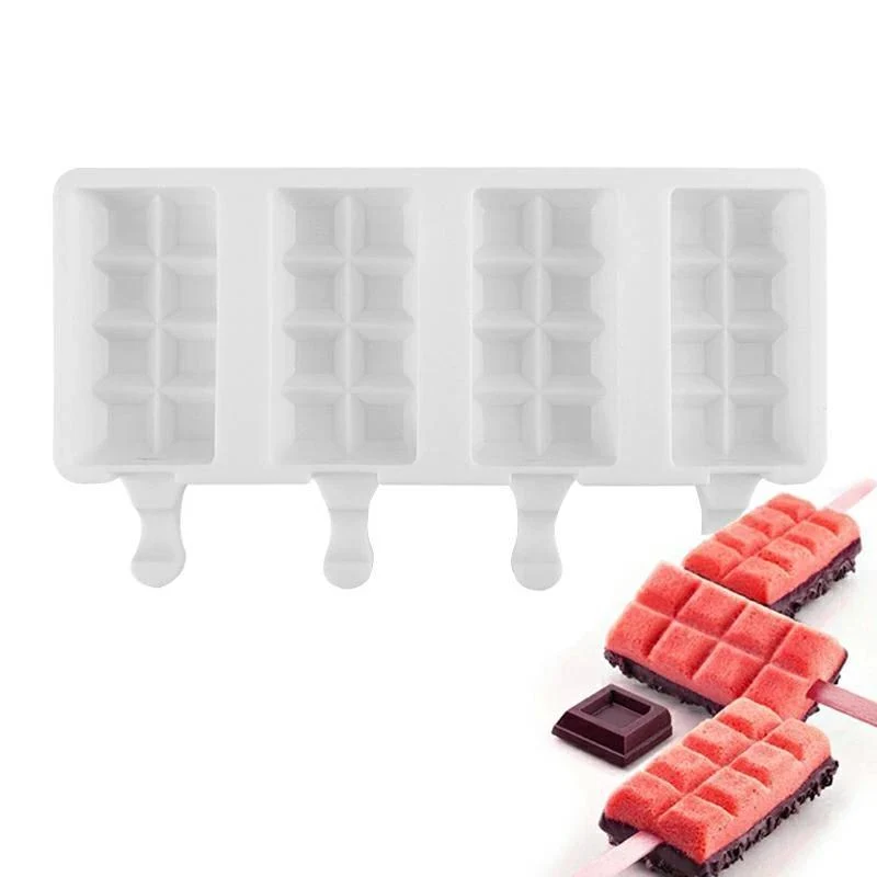 Moule à Glace Tablette avec Bâtonnets