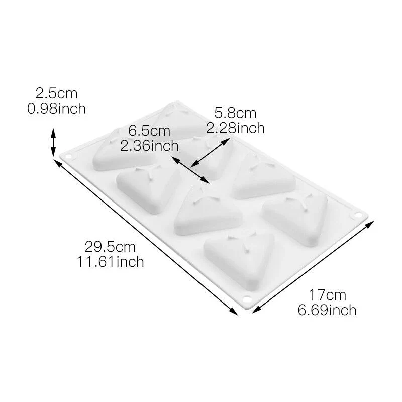 Moule Silicone Triangle | Patisserie et Cuisine