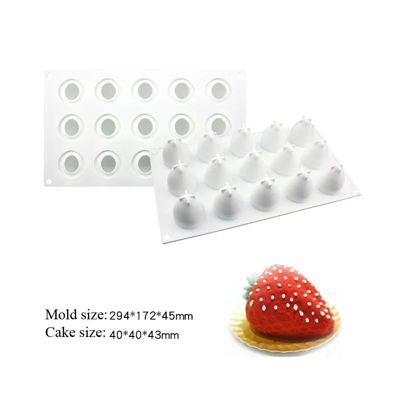 Moules Silicone Fruits - Lot x6