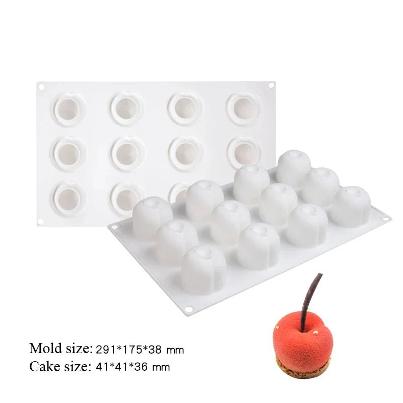 Moules Silicone Fruits - Lot x6