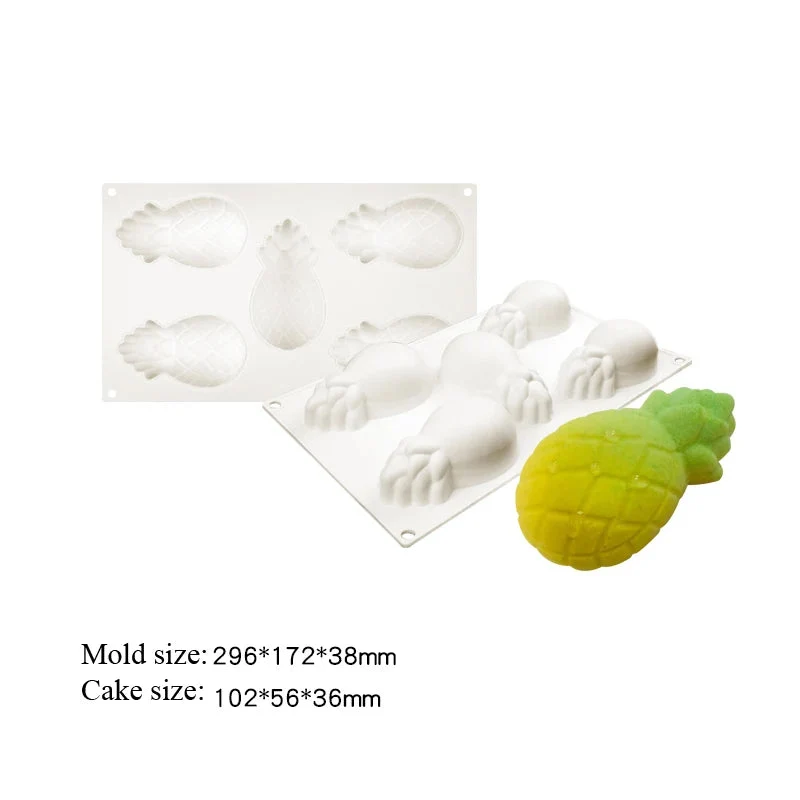 Moules Silicone Fruits - Lot x6