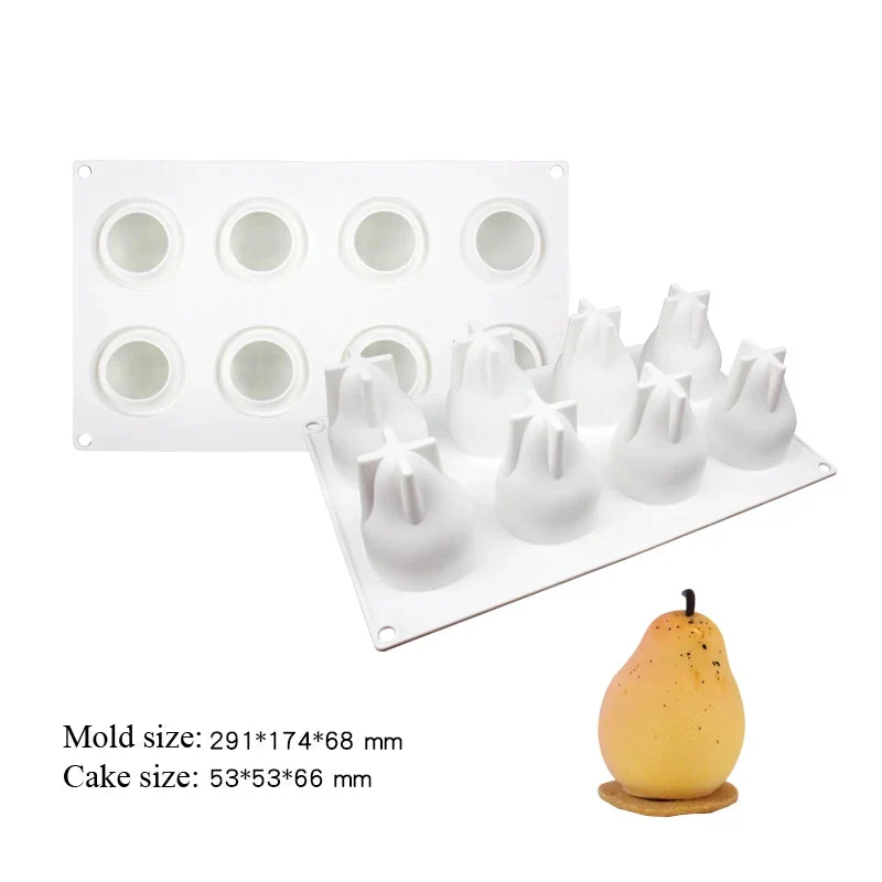 Moules Silicone Fruits - Lot x6