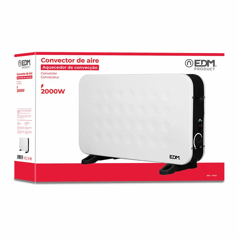 Radiateur électrique à convection EDM 07135 Standard Blanc 2000 W
