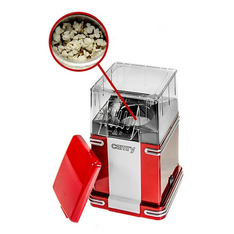 Machine à pop-corn Adler CR 4480 Blanc Rouge