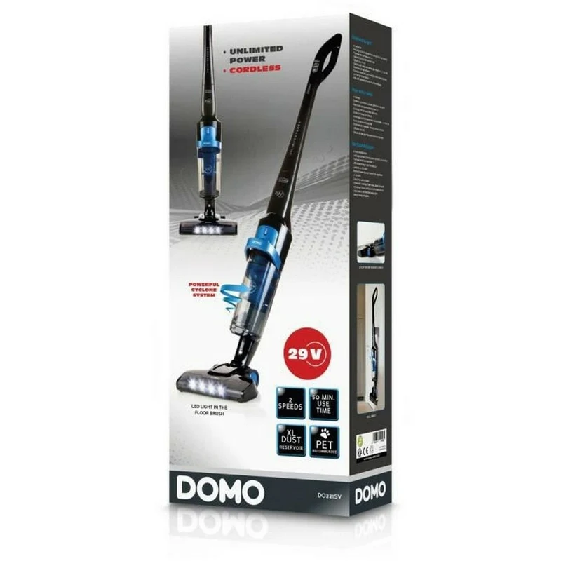 Aspirateur-balai DOMO DO221SV 1 L