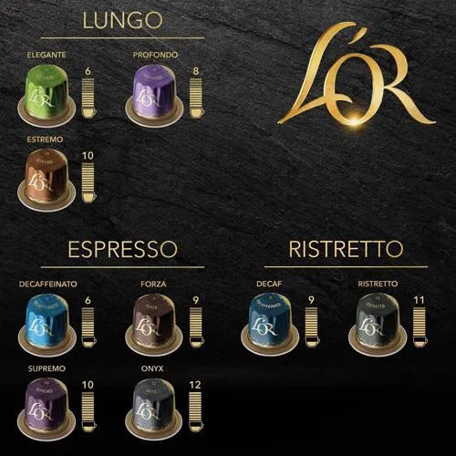 Caffè capsule compatibili Nespresso * Elegante 20 cps