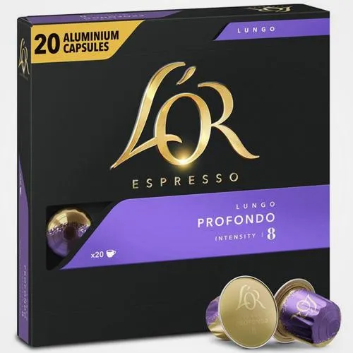 Caffè capsule compatibili Nespresso * Profondo 20 cps