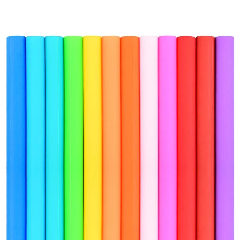 Paille Silicone Réutilisable + Brosse Nettoyage | Patisserie et Cuisine