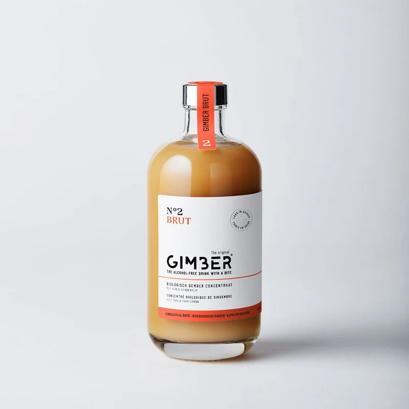 GIMBER N°2 Brut – Gingembre & Yuzu (moins sucré)