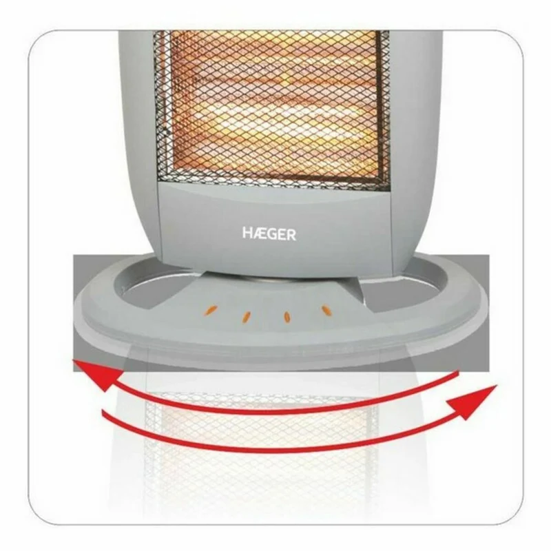 Chauffage portatif Haeger HH-120.002A Blanc 1200 W