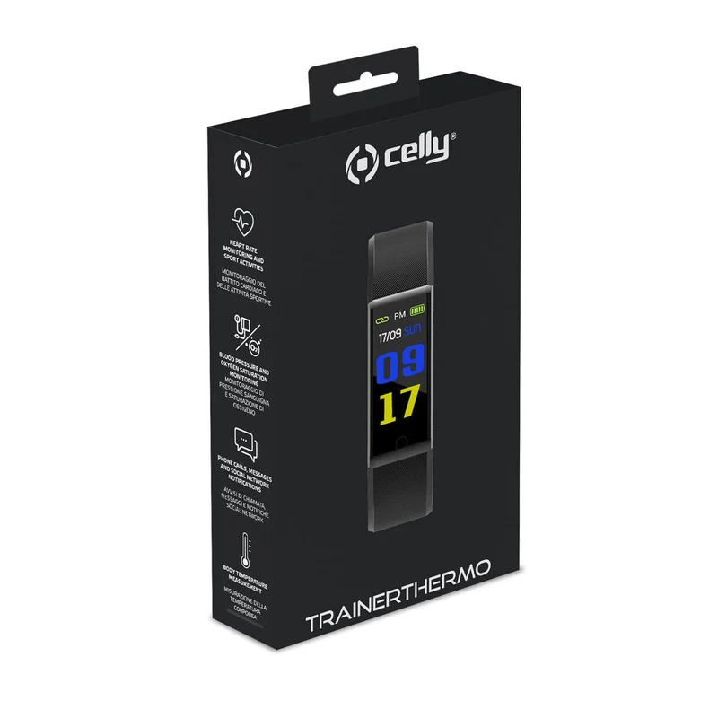 Bracelet d'activité Celly TRAINERTHERMOBK
