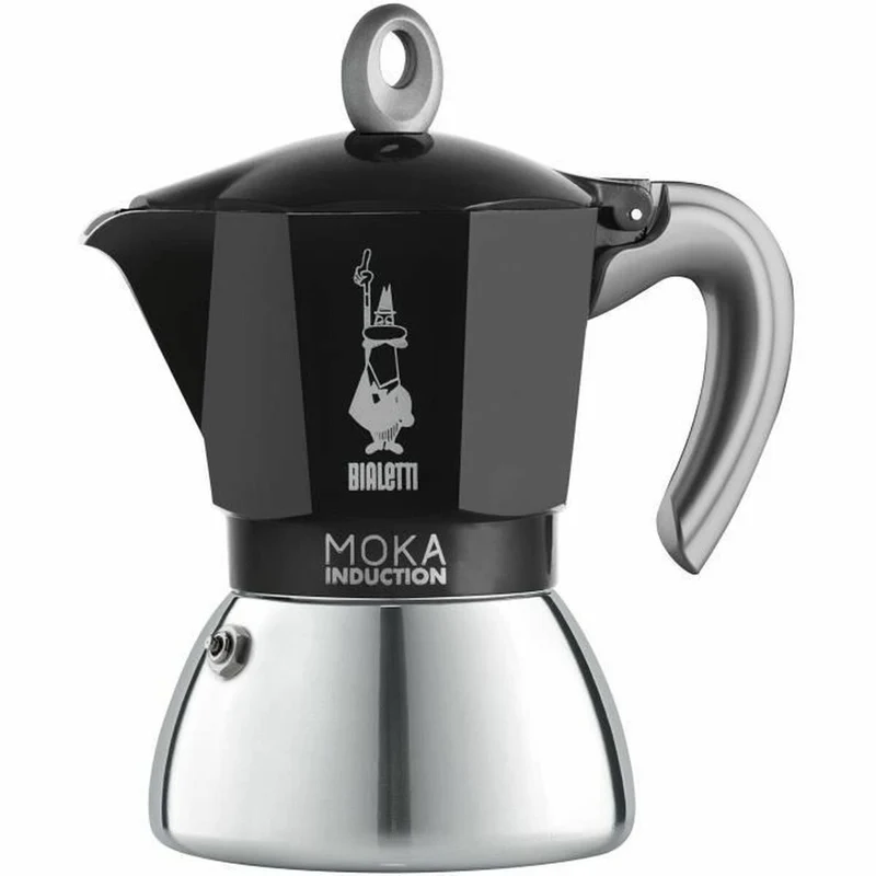 Cafetière italienne Beurer BIALETTI NEW MOKA 6 tasses Noir Métal Aluminium