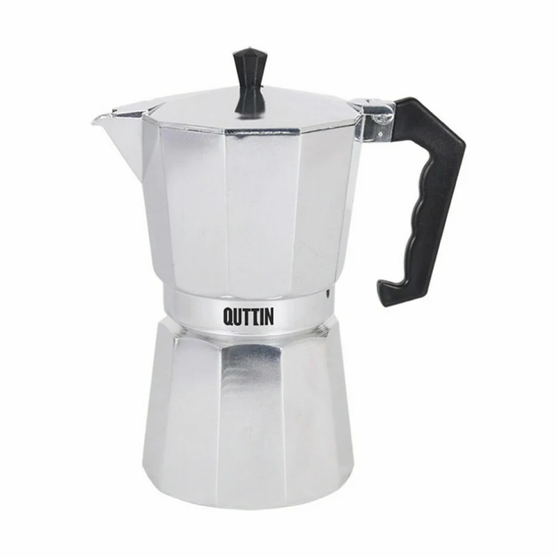 Cafetière italienne Quttin en aluminium 9 tasses (6 unités)