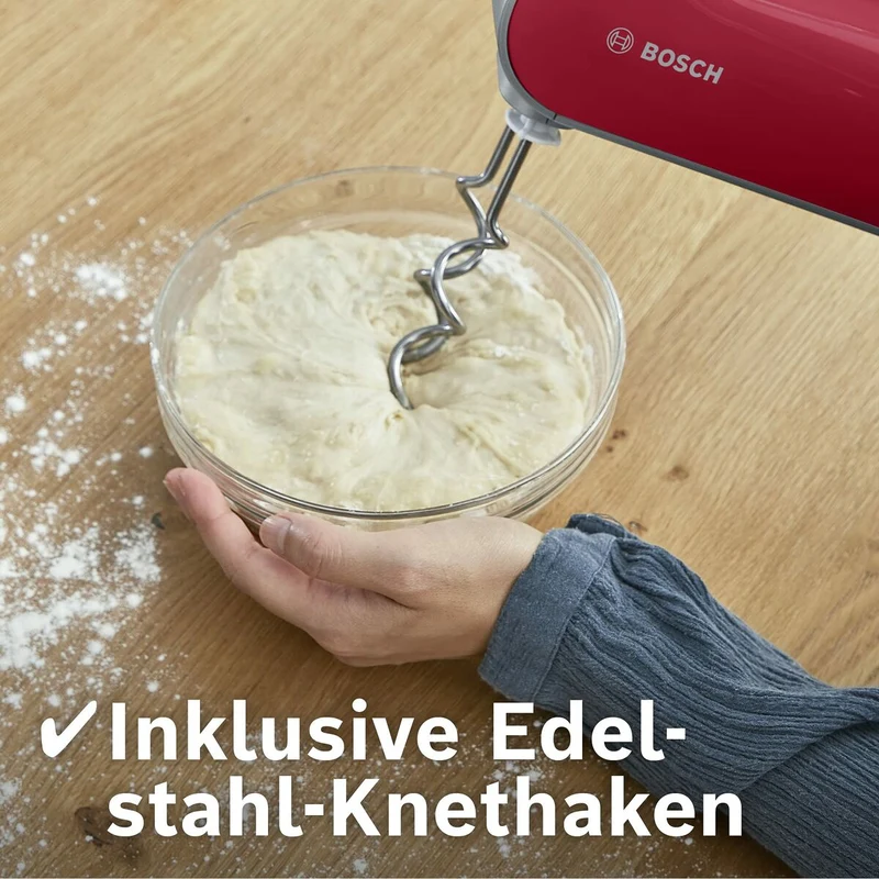 Mixeur/Pâtissier BOSCH MFQ40303 Rouge 500 W 500W