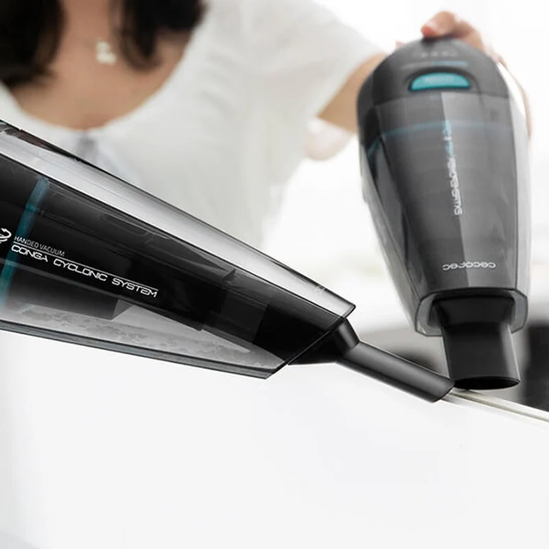 Aspirateur à main cyclonique Cecotec Conga Immortal ExtremeSuction Animal Hand 0,5 L 22,2 V Noir