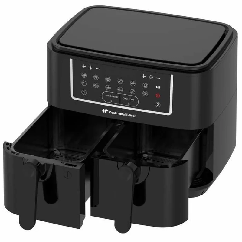 Friteuse à air Continental Edison Noir 2400 W 9 L