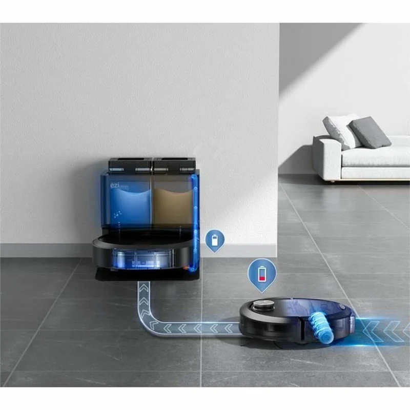 Robot Aspirateur EZIclean Tout en un Z10 Plus