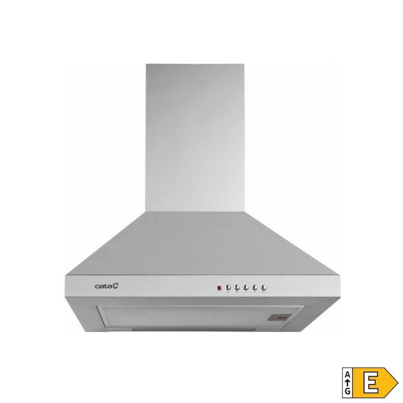 Hotte conventionnelle Cata 02088303 50 cm 420 m3/h 65 dB 95W Acier