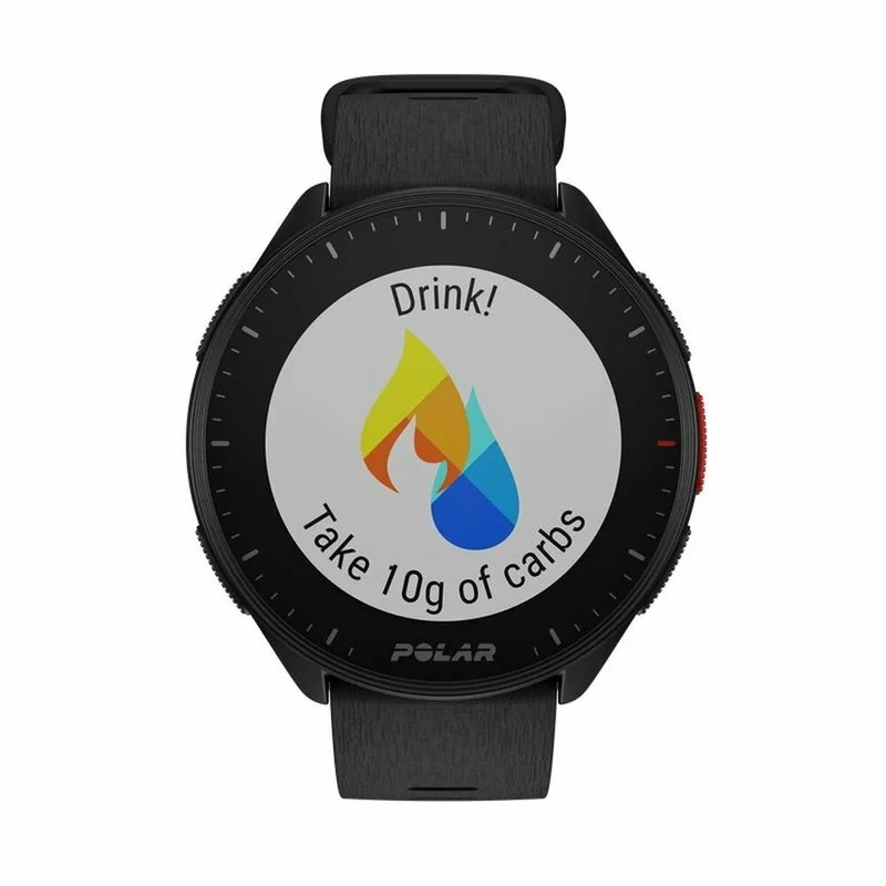 Montre intelligente avec podomètre Polar Noir 1,2" Ø 45 mm