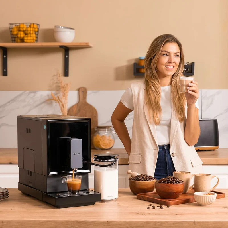 Cafetière superautomatique Cecotec POWER MATIC-CCINO Noir 1470 W 1,2 L