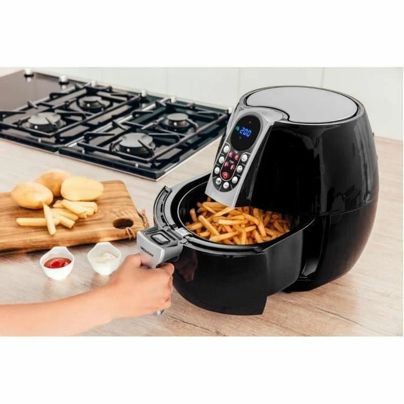 Friteuse à air Medion 1500 W 2,8 L Noir/Argent