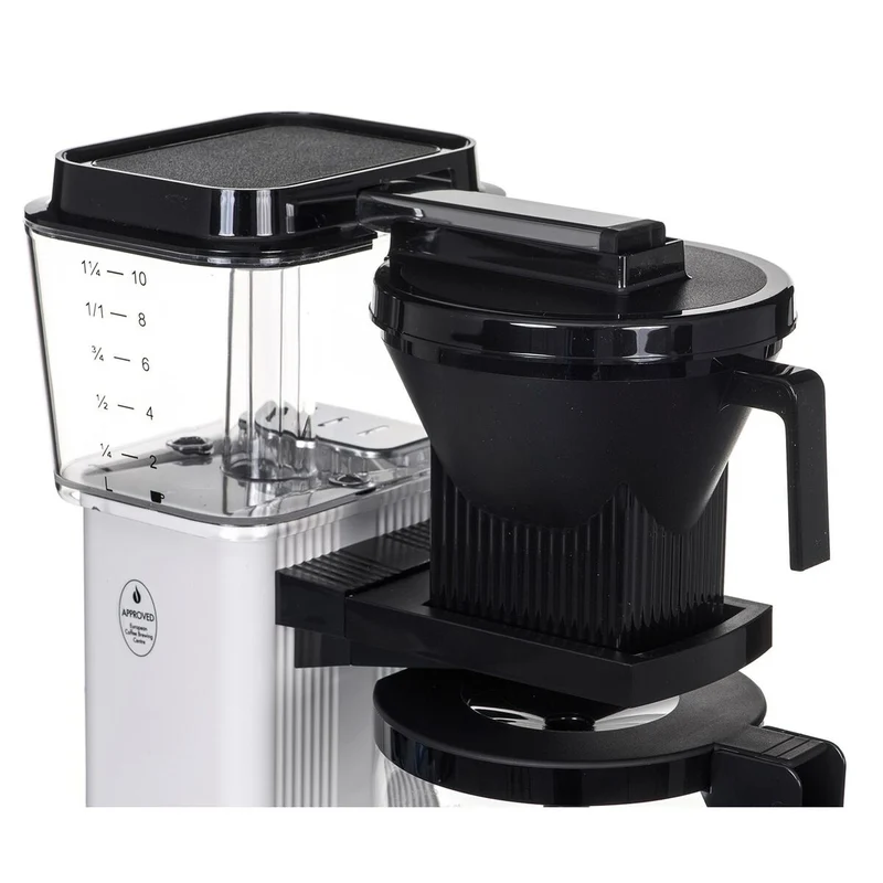 Machine à café filtre Moccamaster KBG SELECT blanc noir 1520 W 1,25 L