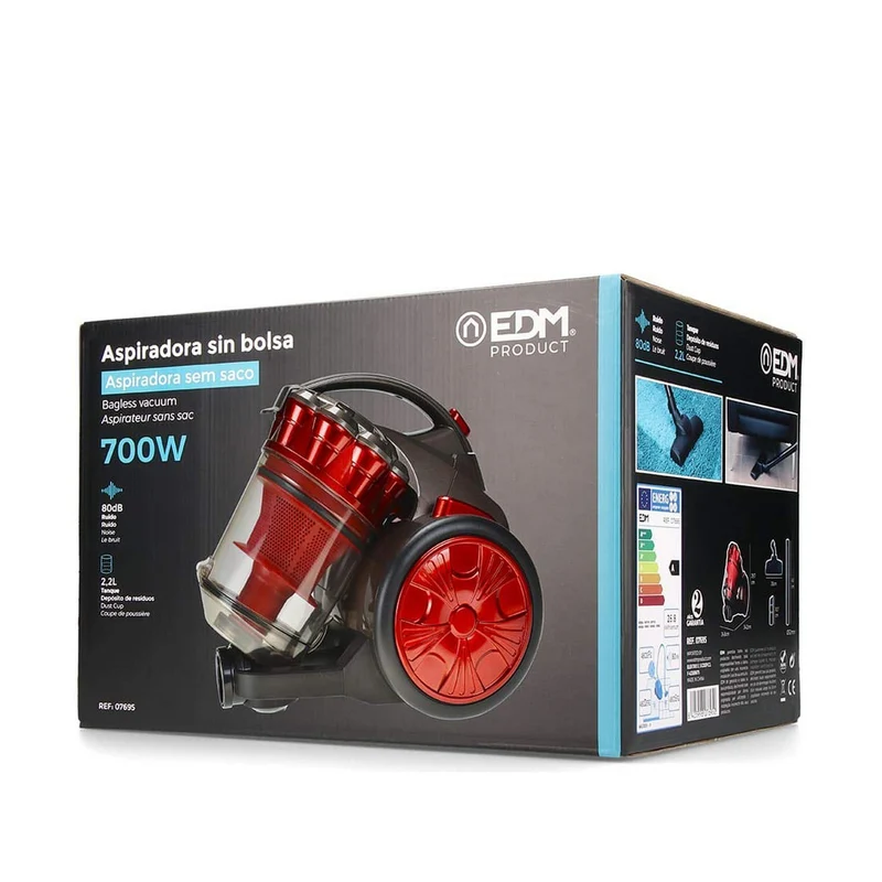 Aspirateur multicyclonique EDM 07695 700 W