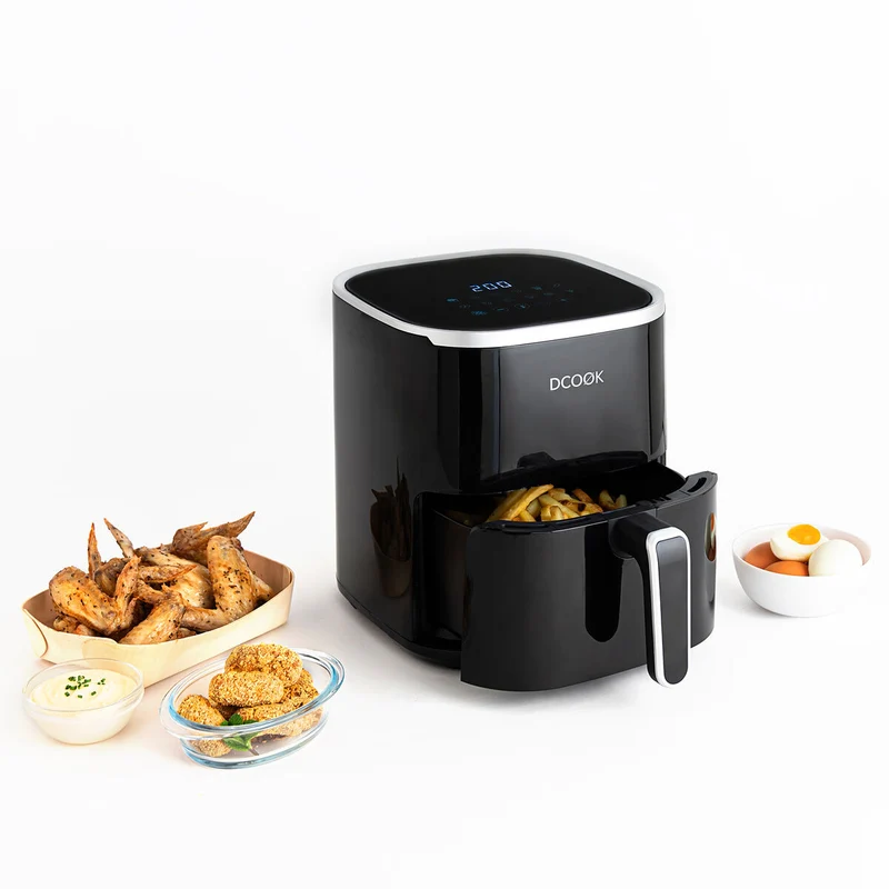 Friteuse à air Dcook Gallery Noir 1450 W 4,6 L