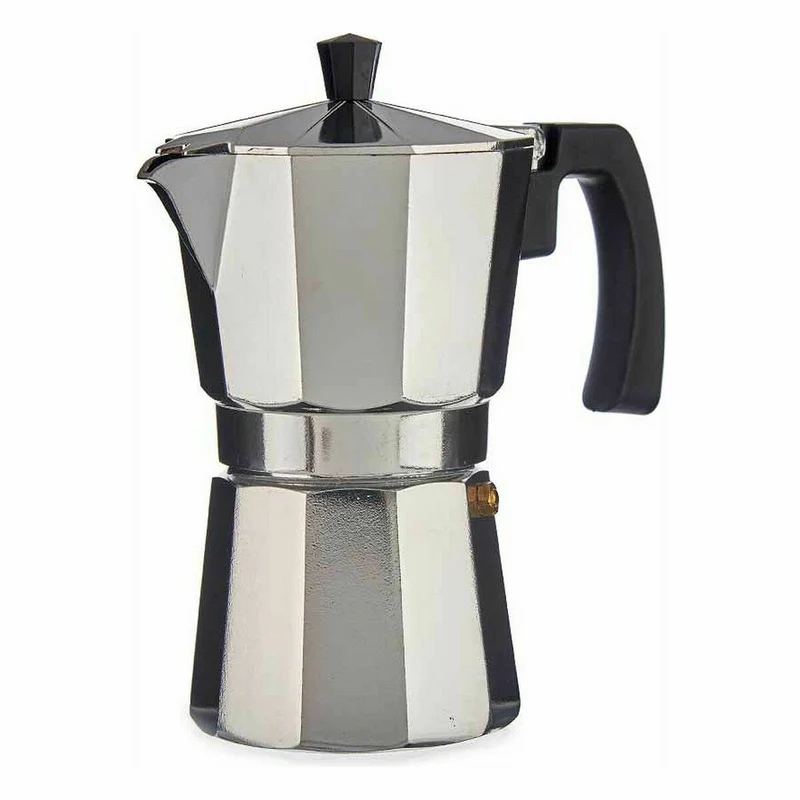 Cafetière italienne A11RA-600 Aluminium argenté 300 ml (12 unités)