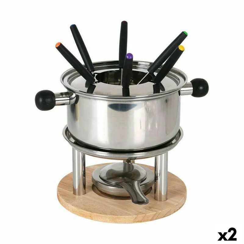 Fondue Santa Clara Acier inoxydable (2 unités)