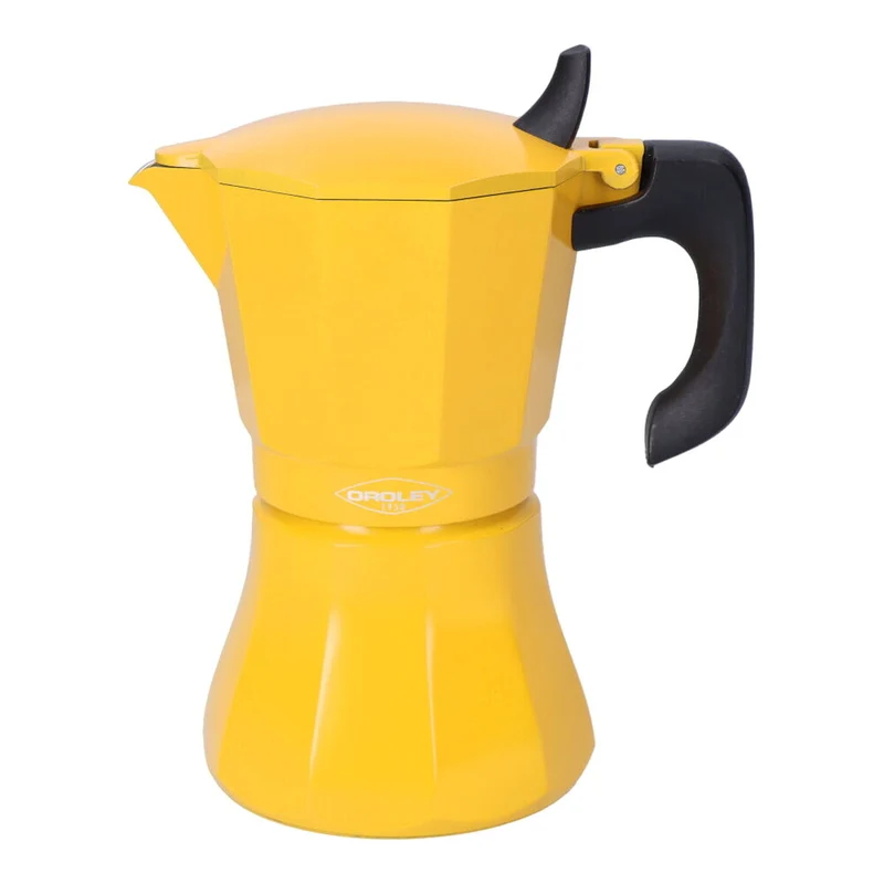 Cafetière italienne Oroley Petra Moutarde Aluminium 9 tasses