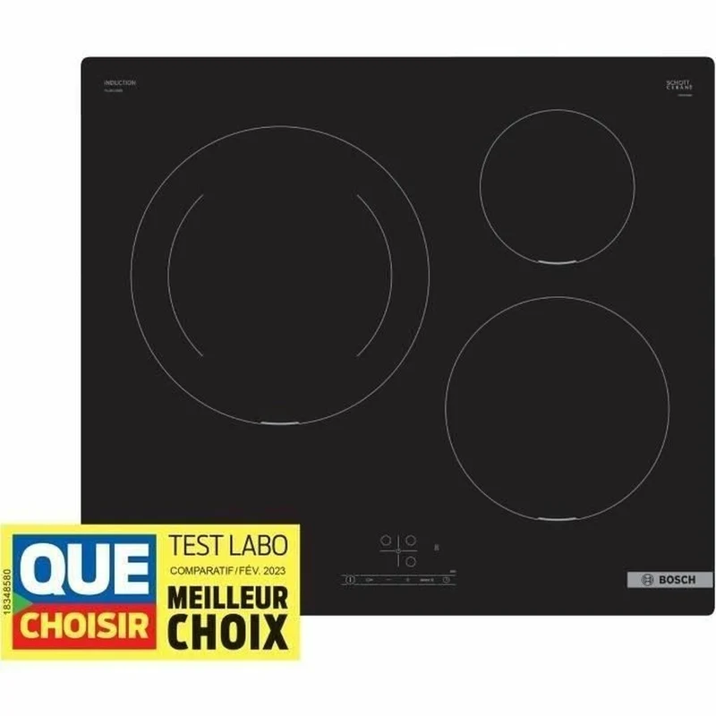 Plaque chauffante à induction BOSCH PUJ611BB5E 60 cm