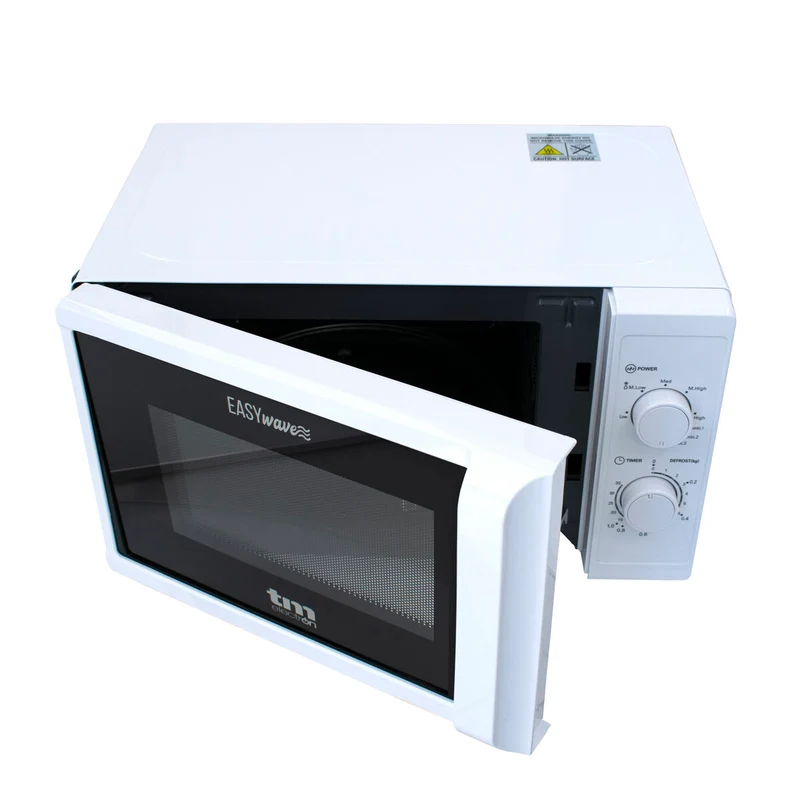 Micro-ondes avec Grill TM Electron Blanc 700 W 20 L
