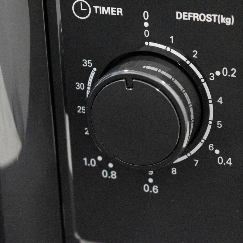 Micro-ondes avec Grill TM Electron Noir 700 W 20 L