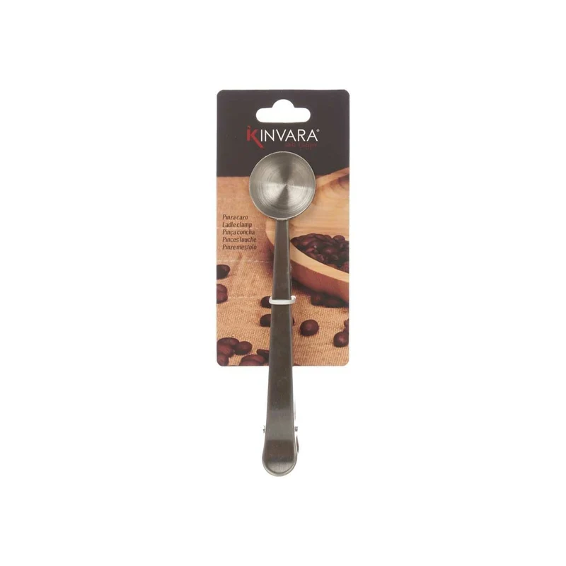 Cuillère à Café Acier Inox 17,5 x 17,5 x 2,5 cm (24 Utés) Clip