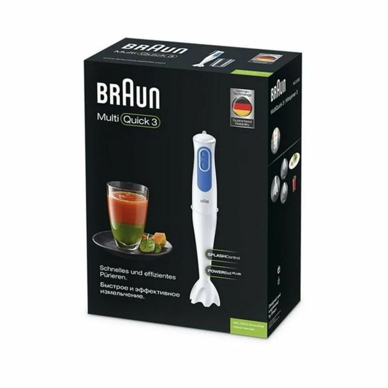 Mixeur Braun MQ 3000 Smoothie Blanc Blanc/Bleu 700 W